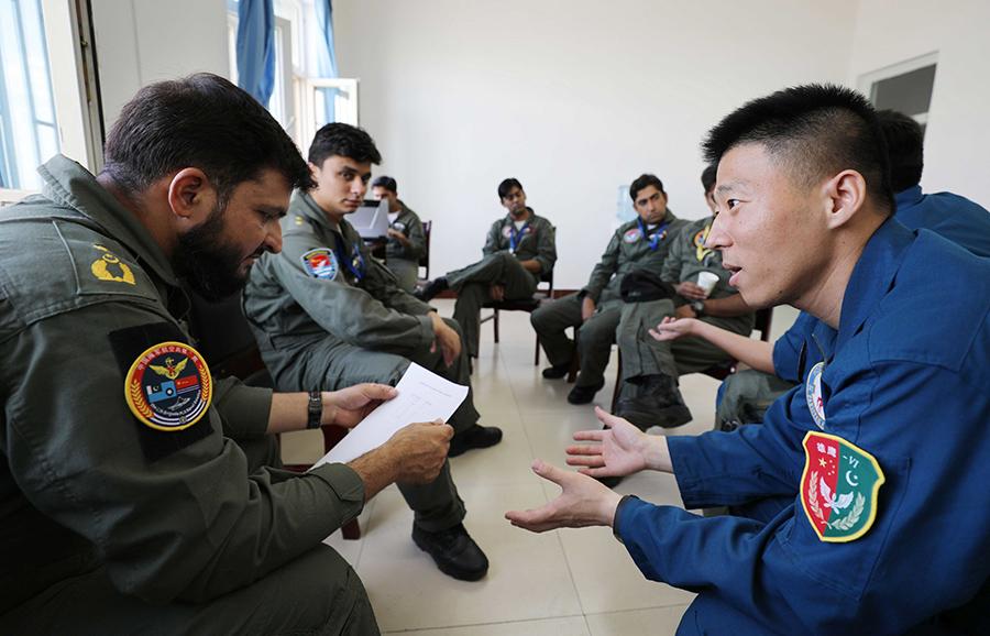 中巴軍演地，深化合作，共筑安全屏障，中巴軍演深化合作，共筑安全屏障