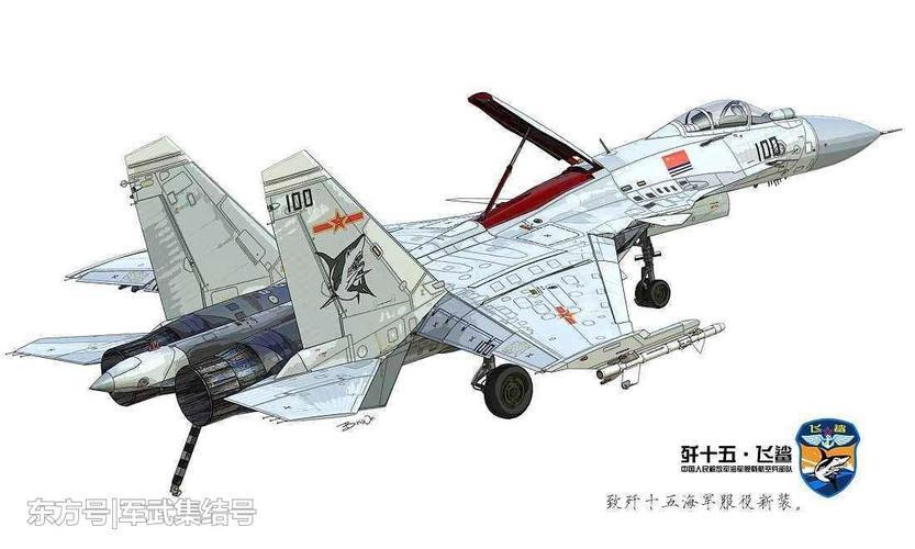 如何畫殲-15戰(zhàn)斗機？詳細步驟指南，殲-15戰(zhàn)斗機繪畫指南，詳細步驟教你如何繪制