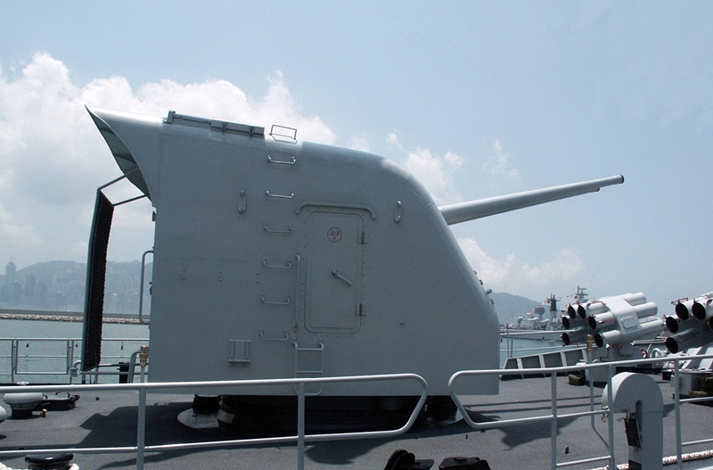 探索中國海軍的驕傲，79式100毫米艦炮的卓越性能與特點(diǎn)，中國海軍的驕傲，79式艦炮卓越性能與特點(diǎn)解析
