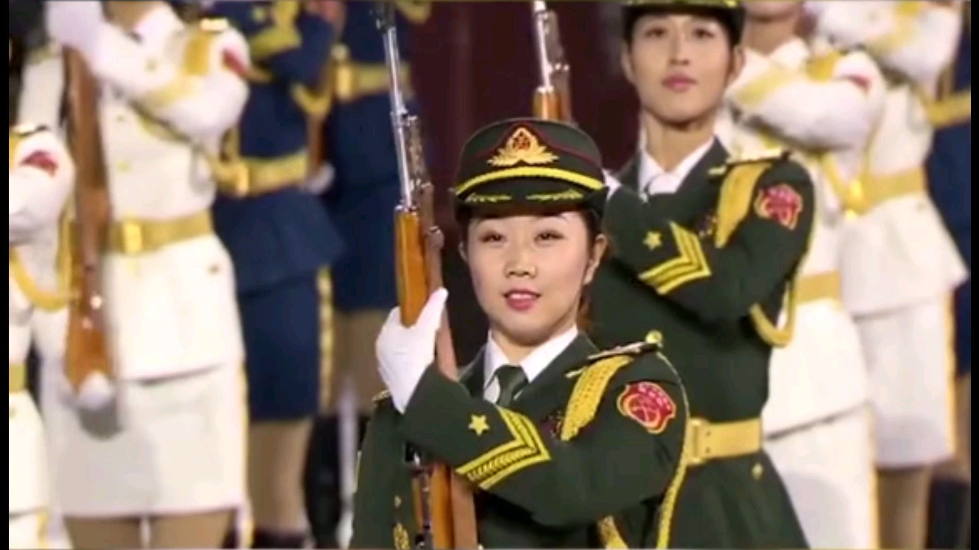 中國人民解放軍儀仗隊(duì)女兵高遠(yuǎn)，榮耀與堅(jiān)毅的象征，中國人民解放軍儀仗隊(duì)女兵高遠(yuǎn)，榮耀與堅(jiān)毅的典范