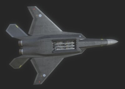 揭秘F-3心神隱身戰(zhàn)機(jī)，未來空中霸主的前瞻，揭秘F-3心神隱身戰(zhàn)機(jī)，未來空中霸主的前瞻探索