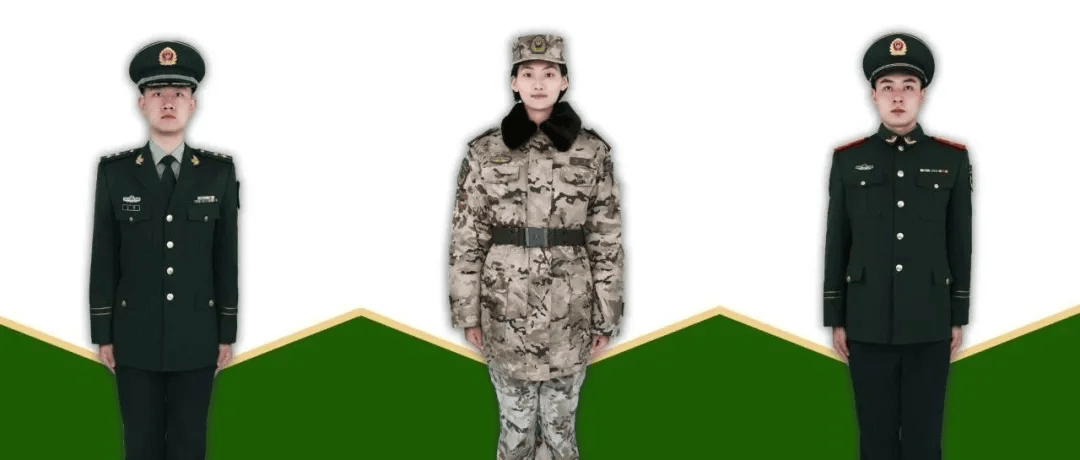 武警和陸軍衣服圖片，解析中國軍隊制服的發(fā)展歷程與特色，中國軍隊制服解析，武警與陸軍制服的發(fā)展歷程與特色圖片展示