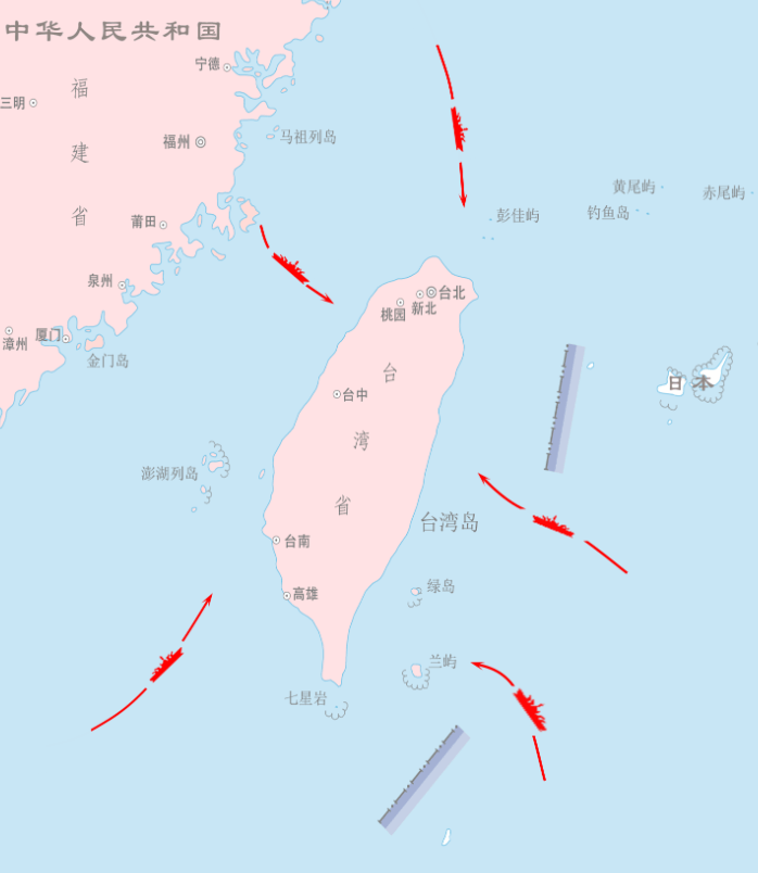 我軍已對臺島形成合圍，全面解讀與深度分析，我軍對臺島形成合圍，全面解讀與深度分析