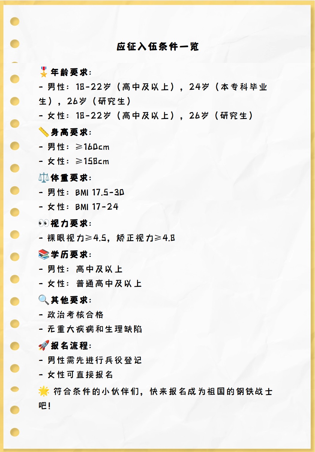 應(yīng)征入伍報(bào)名條件詳解，應(yīng)征入伍報(bào)名條件的詳細(xì)解析