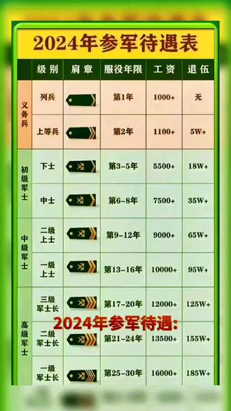 揭秘，2024軍改后軍官年齡一覽表，揭秘，軍改后軍官年齡一覽表（2024版）