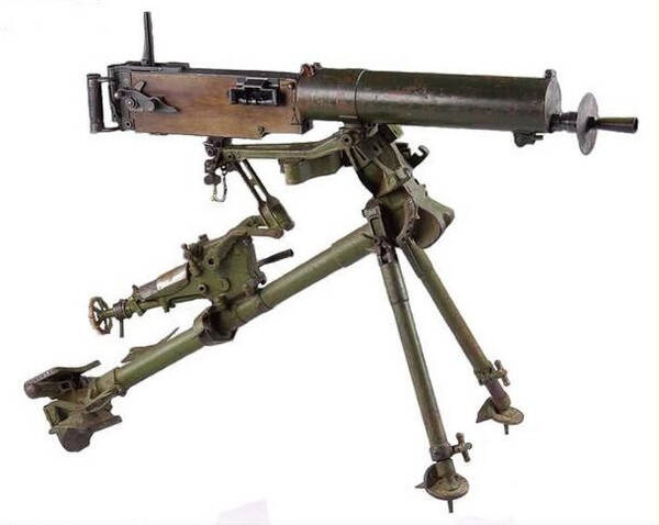 探索歷史上的傳奇武器，關(guān)于二十四式馬克沁機槍的高清圖片展示，傳奇武器探索，二十四式馬克沁機槍高清圖片展示