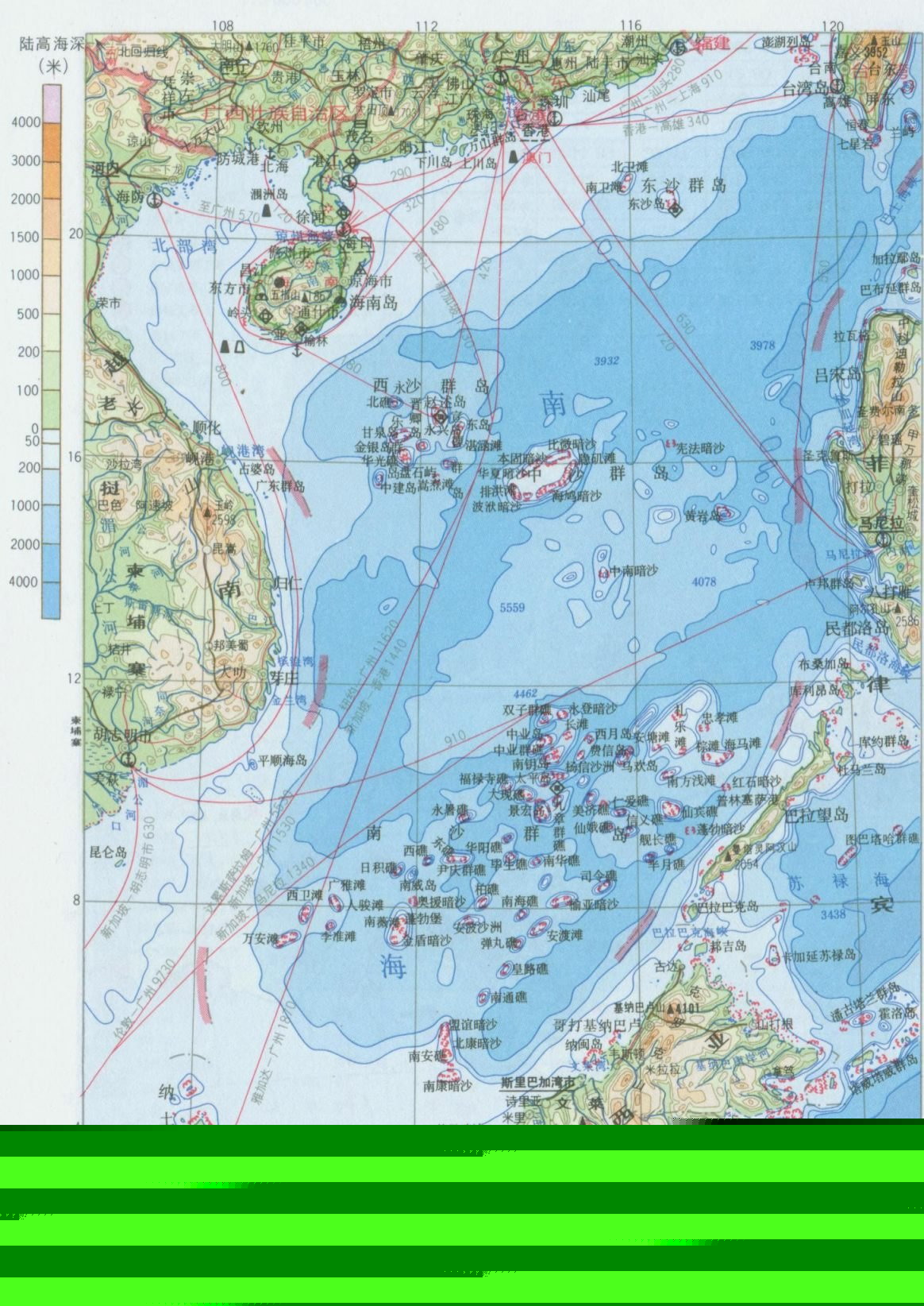 南海地圖高清中文版及其重要性，揭示侵占真相，南海高清地圖中文版，揭示侵占真相與重要性