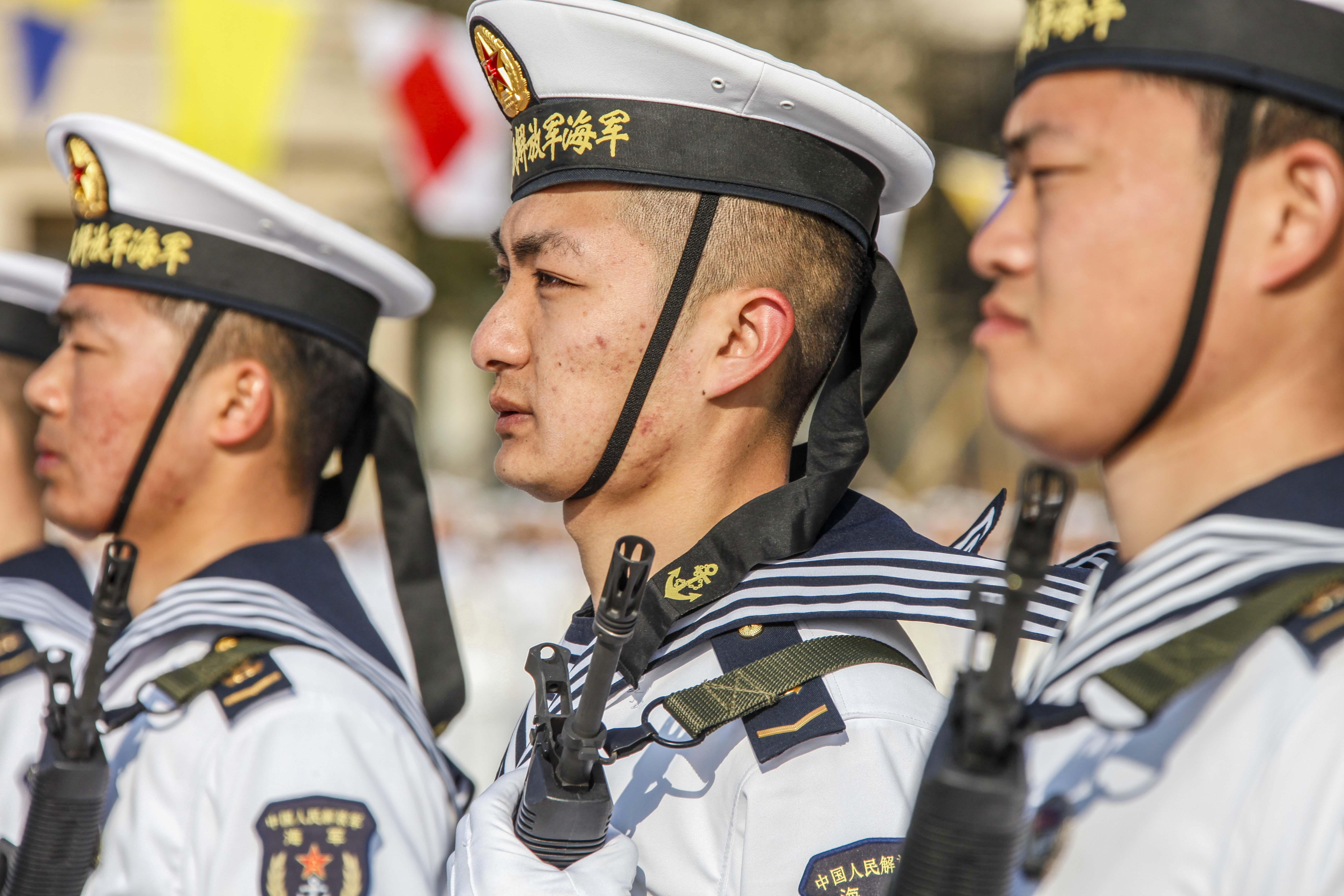 人民海軍70周年慶典